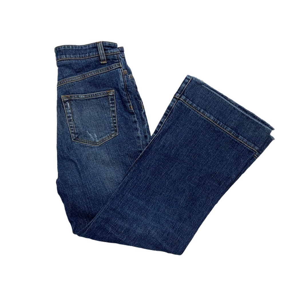 DOLCE & GABBANA Released Hem Flare Jeans High Rise Hippie Boho